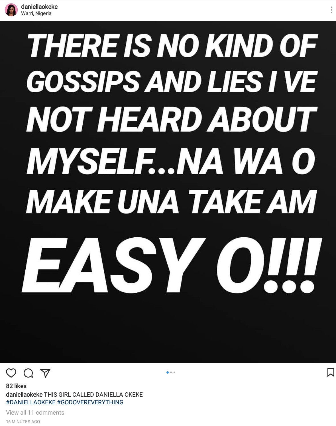 Daniella Okeke Cries Out Her Name Be Left Out Of Mouths (2)
