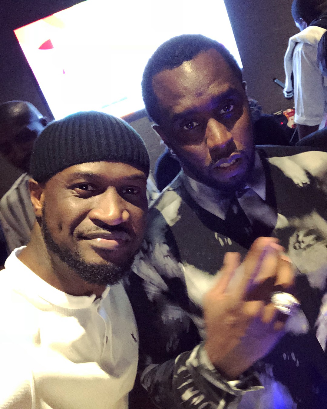 Peter Okoye Chilling With Diddy And Cassie In Abu Dhabi (2)