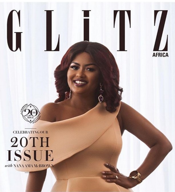 Nana Ama McBrown Cover Of Glitz Africa 20th Issue