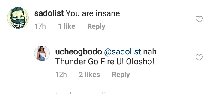 Uche Ogbodo Curses At Fan Who Called Her Insane (2)