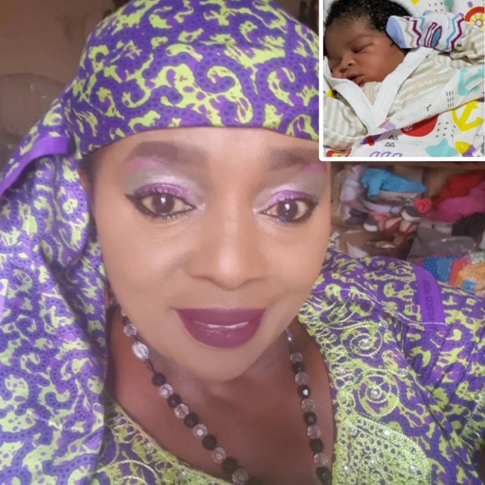 Rita Edochie Welcomes Grandchild