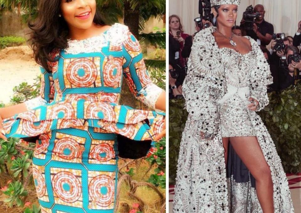 Nigerian Beauty Queen Calls Out Rihanna For Wearing Pope-Inspired Head Piece