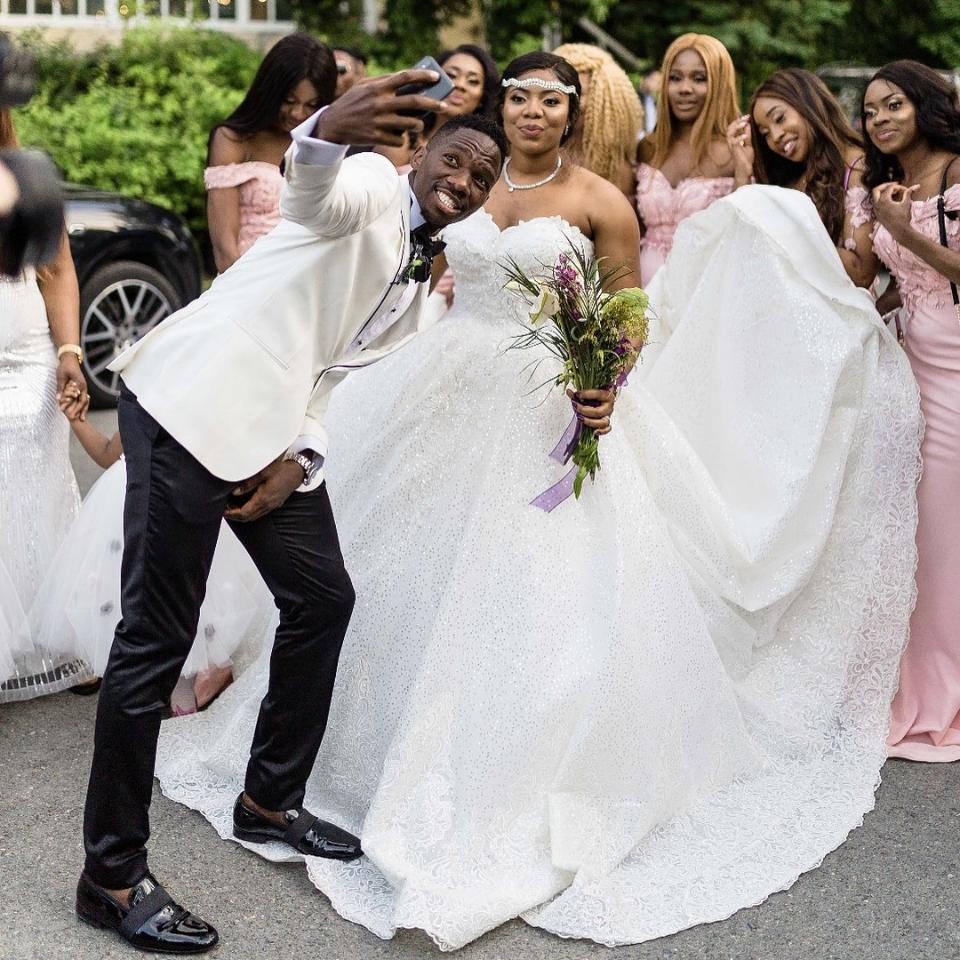 Kenneth Omeruo Weds Chioma Nnamani