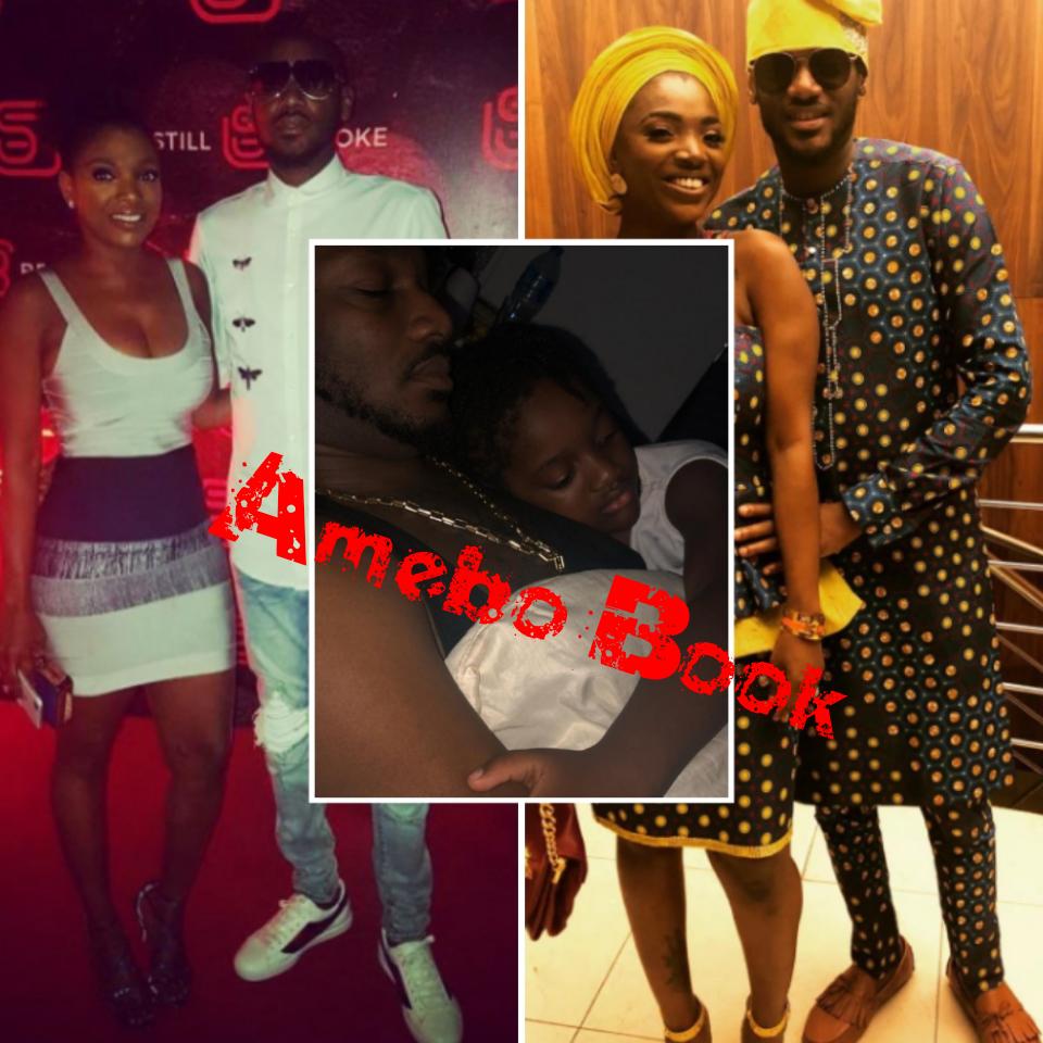 Annie Idibia Shares Photo Of Daughter Olivia Asleep On Tuface Chest