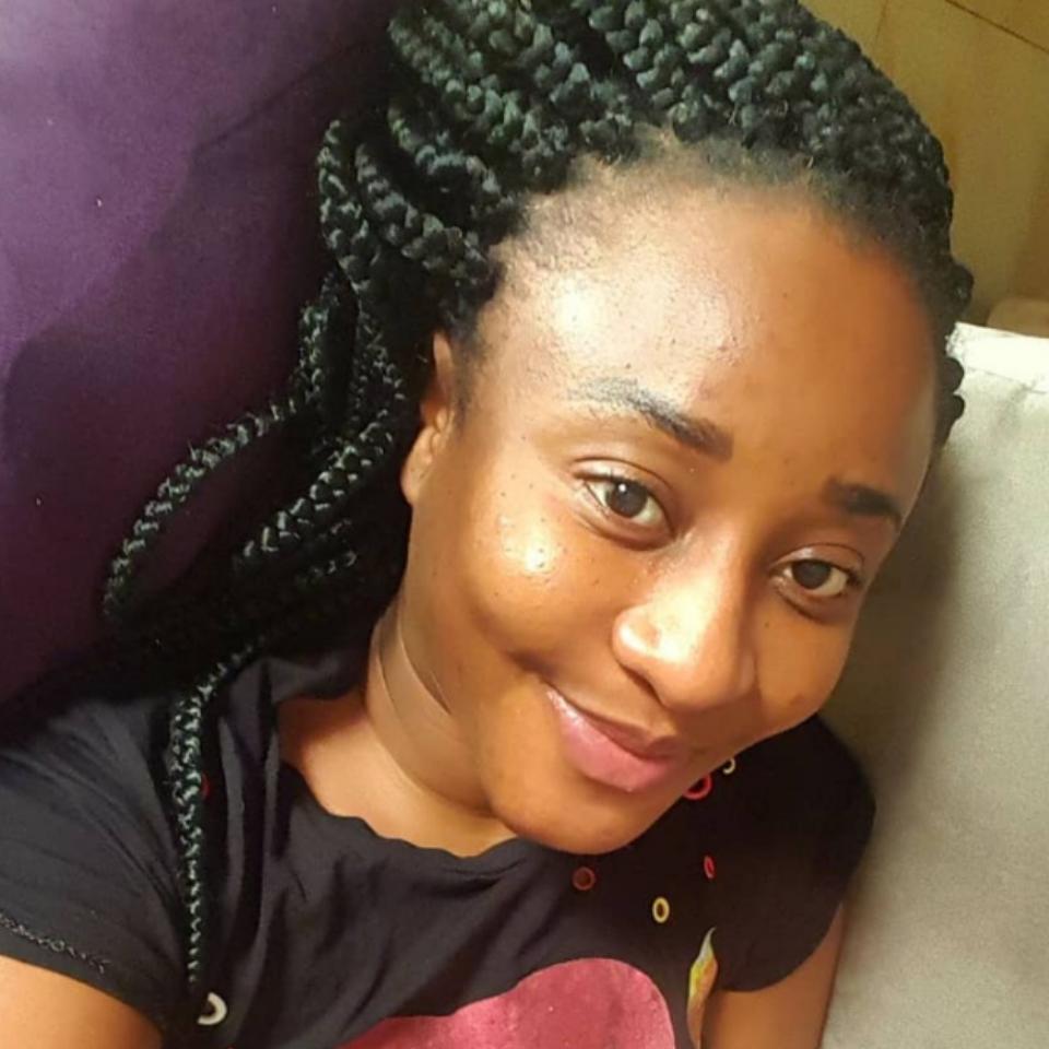 Ini Edo Flashes Smile In No Makeup Photo