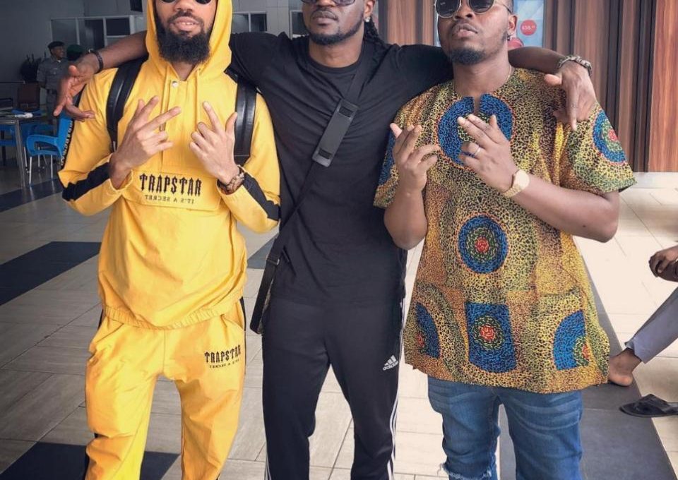 Paul Okoye Pictured Hanging Out With Phyno And Olamide