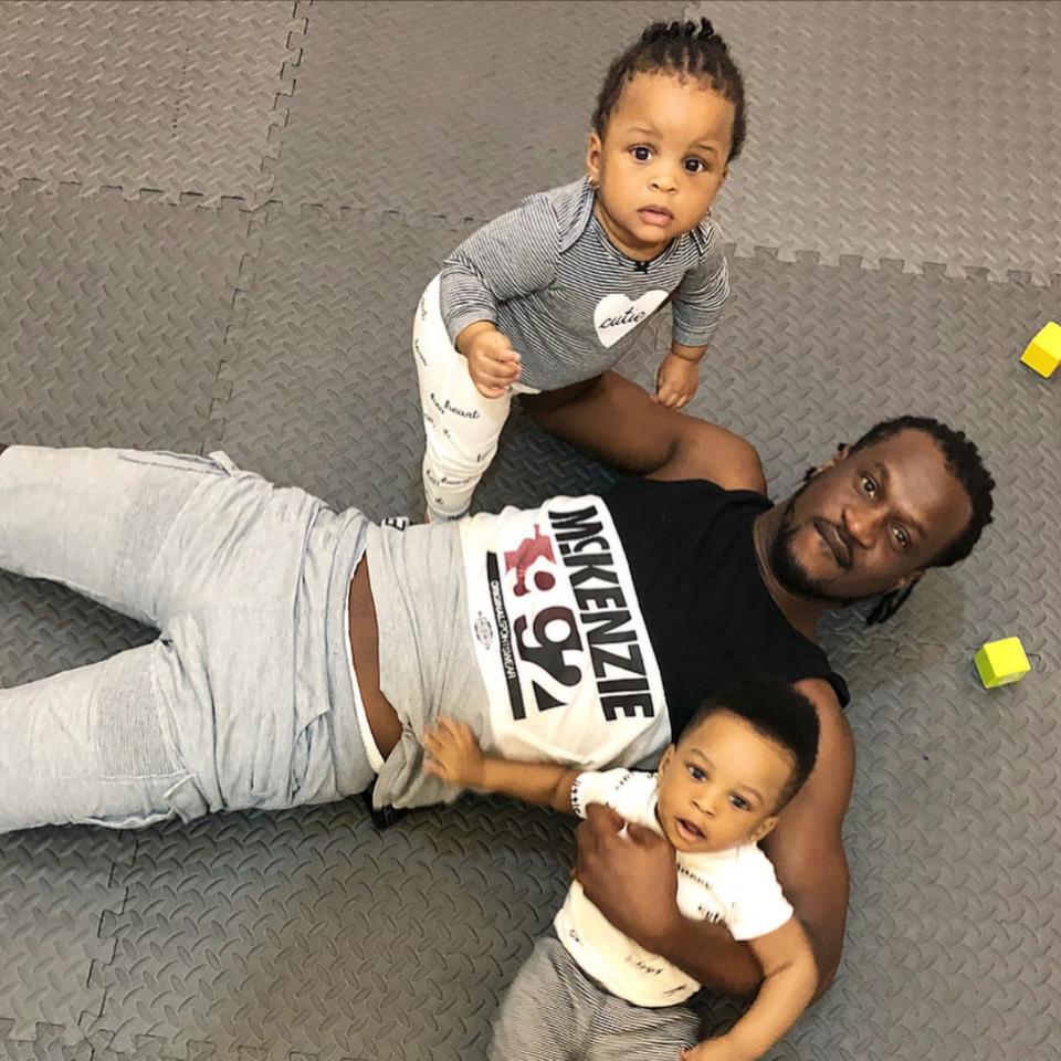 Paul Okoye Spends Quality Time With His Adorable Twins