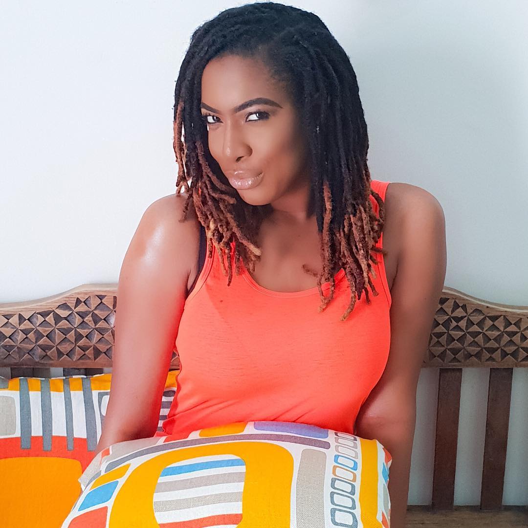 Chika Ike Shows Off Stunning New Dreadlocks (2)