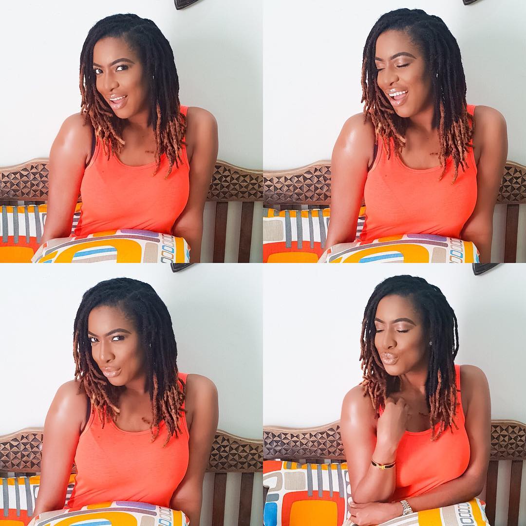 Chika Ike Shows Off Stunning New Dreadlocks (3)