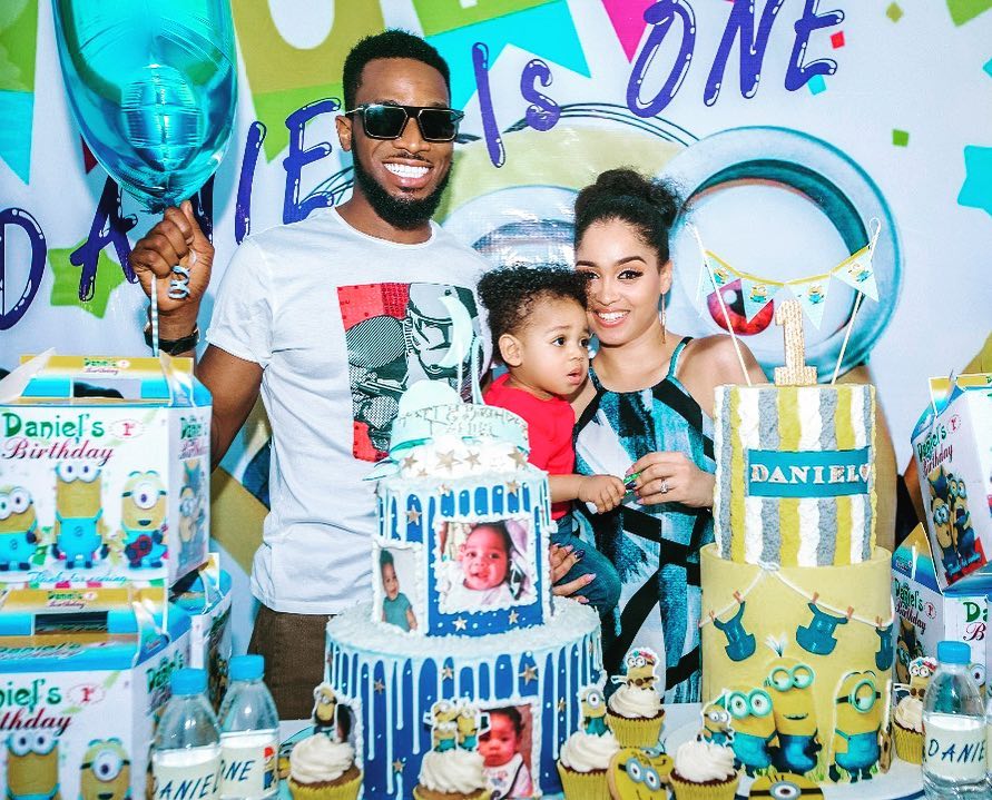 D'Banj Celebrates As Son Turns One (2)