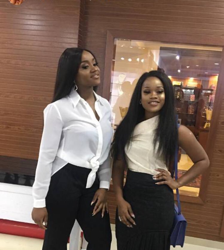 Cee-C And Chioma Meet In Abuja (3)