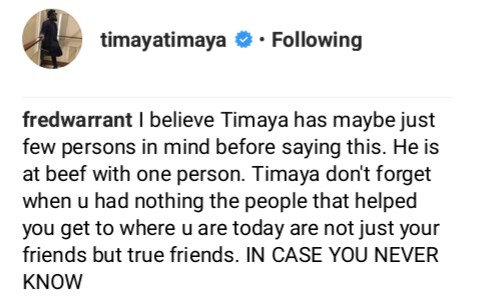 Timaya Says We Don't Need FRIENDS We Need Business Partners (2)