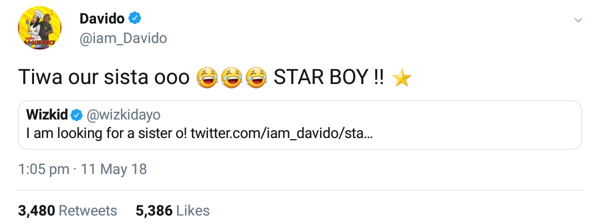 Davido Just Confirmed Wizkid And Tiwa Savage Are In A Relationship (3)