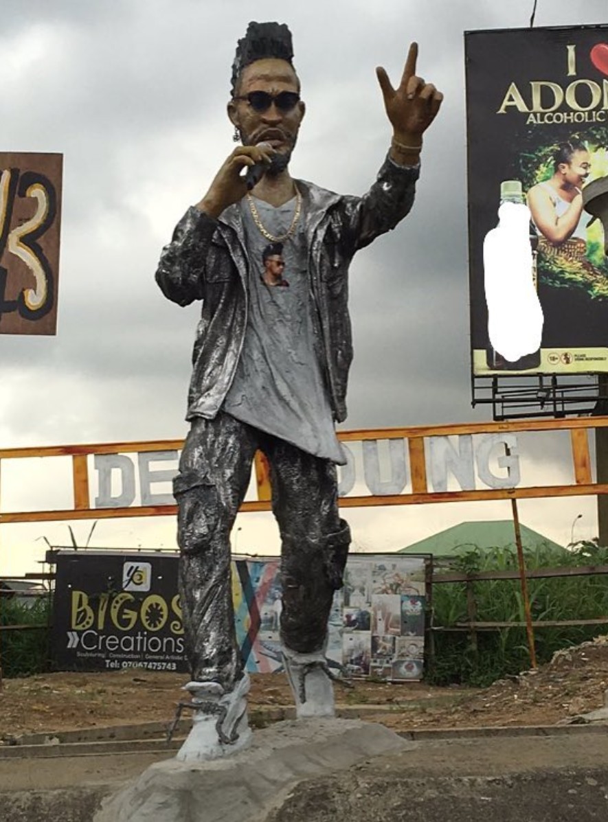 Phyno Statue Erected In Eleme (2)