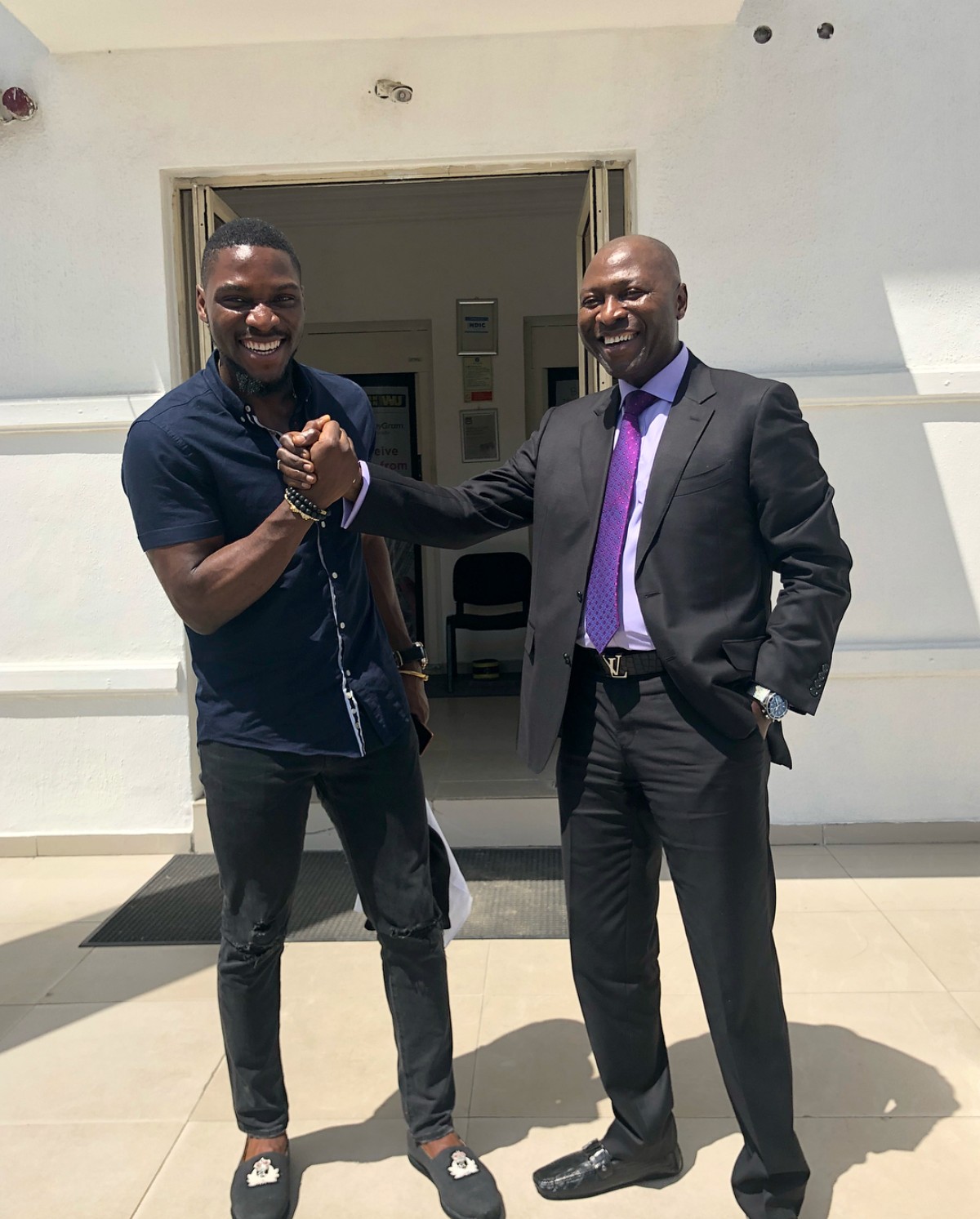 Tobi Bakre Had A Super Productive Meeting With His Father (3)