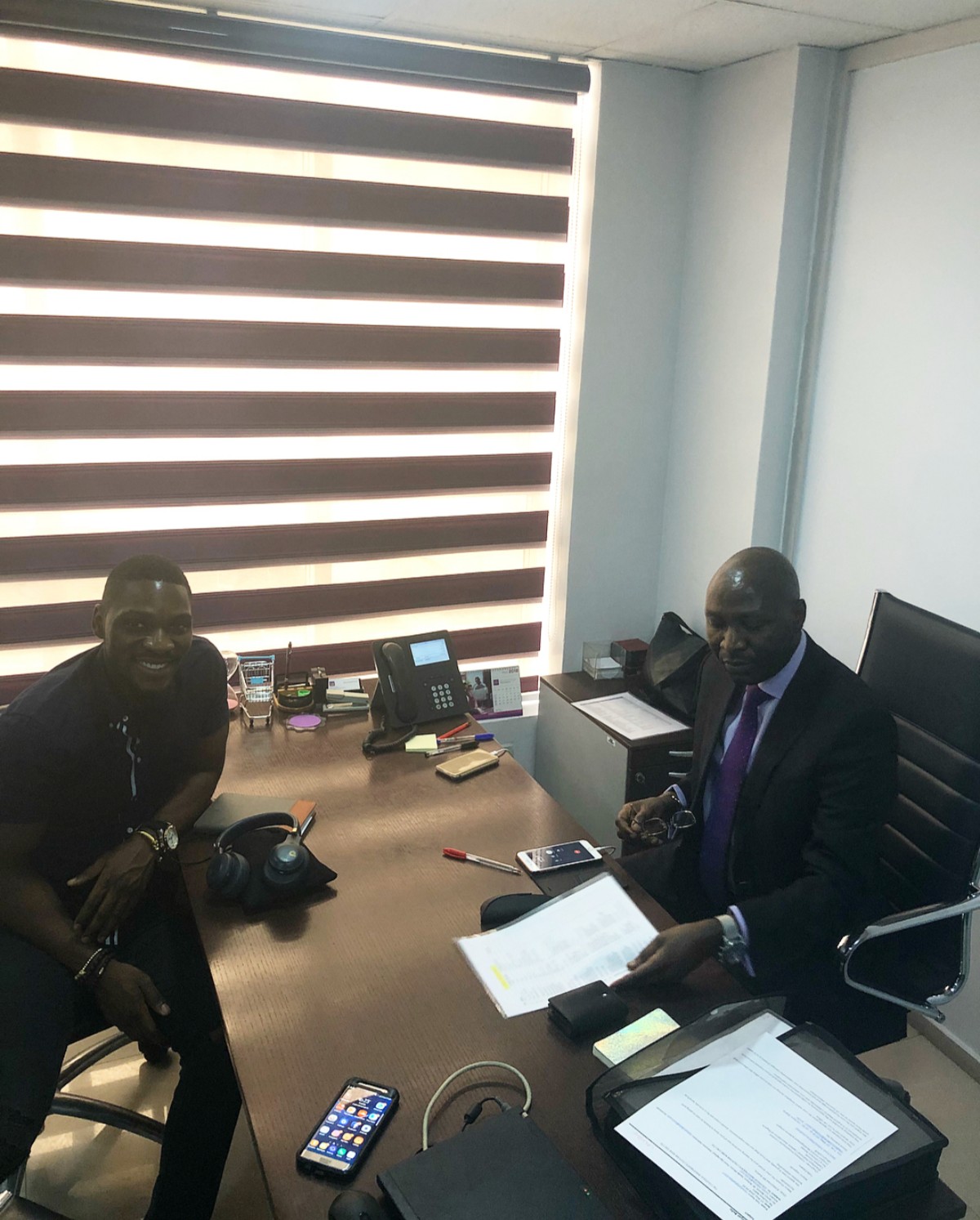 Tobi Bakre Had A Super Productive Meeting With His Father (5)