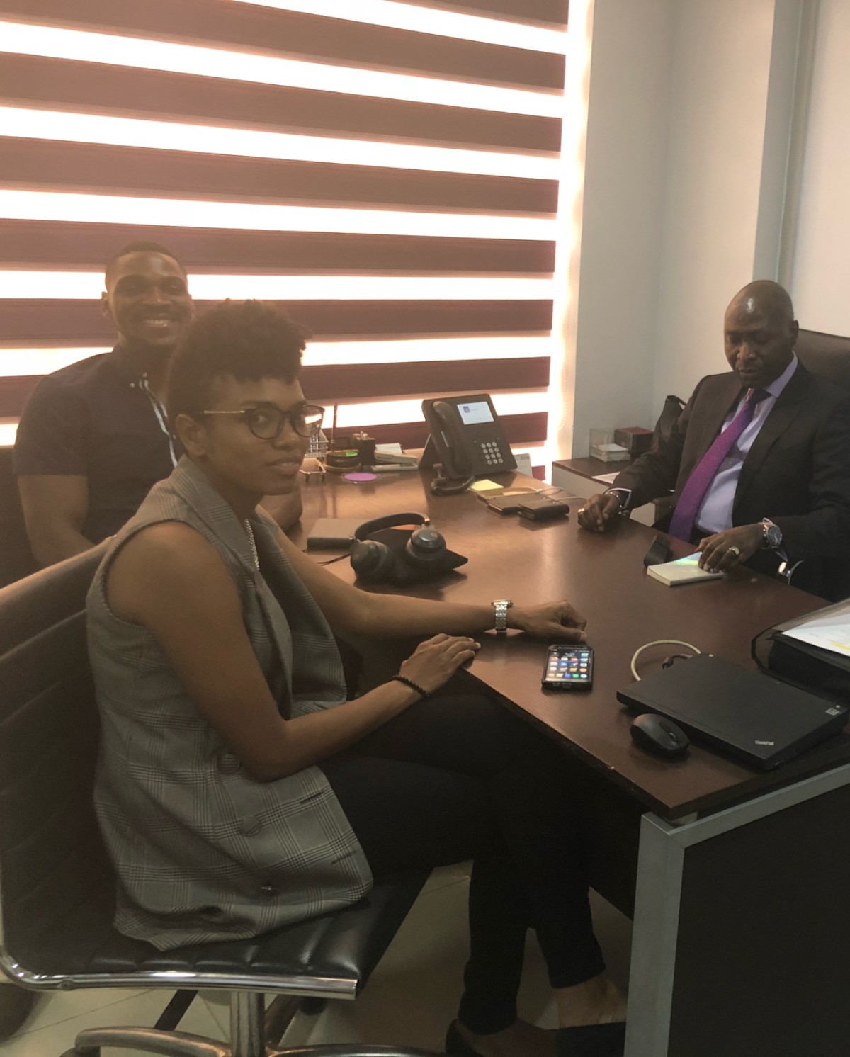 Tobi Bakre Had A Super Productive Meeting With His Father (6)