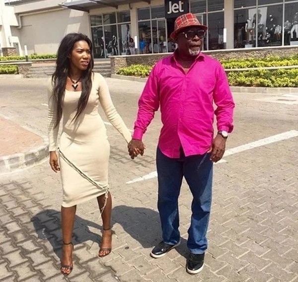 Kofi Adjorlolo With Victoria Lebene