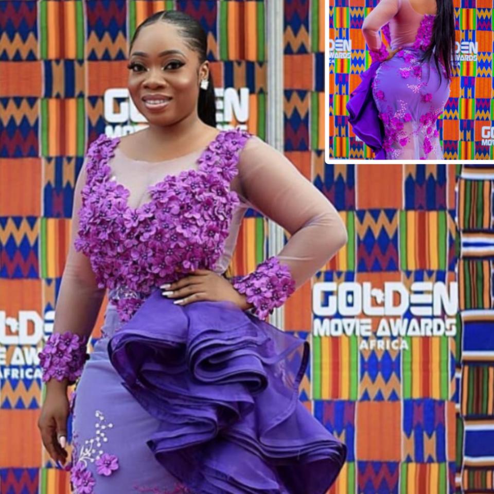 Moesha Boduong At 2018 Golden Movie Awards Africa