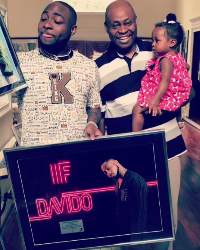 Davido Shares Beautiful 3 Generation Photo (3)