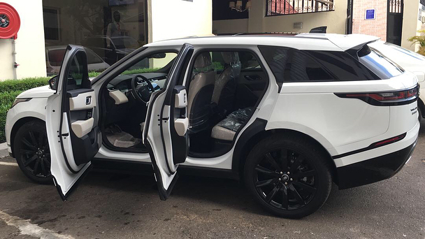 Ahmed Musa purchases 2018 Range Rover Velar (2)