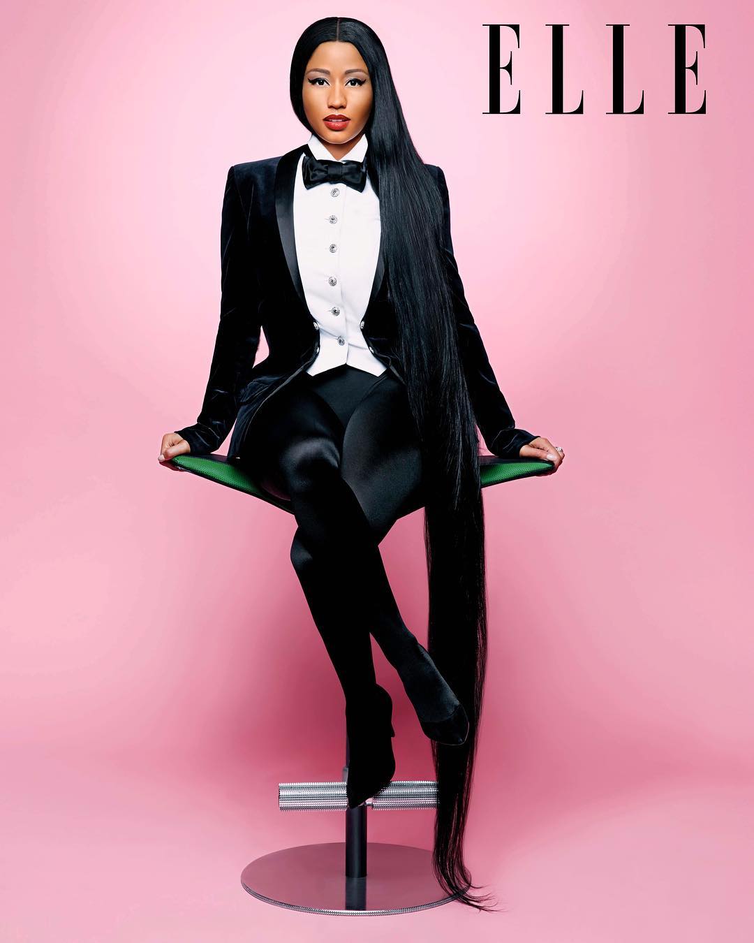 Nicki Minaj Covers Elle Magazine (5)