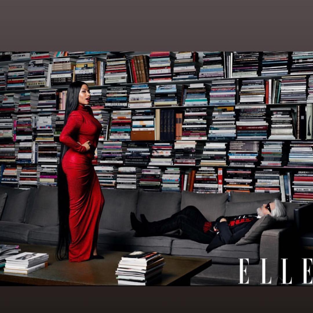 Nicki Minaj Covers Elle Magazine (2)