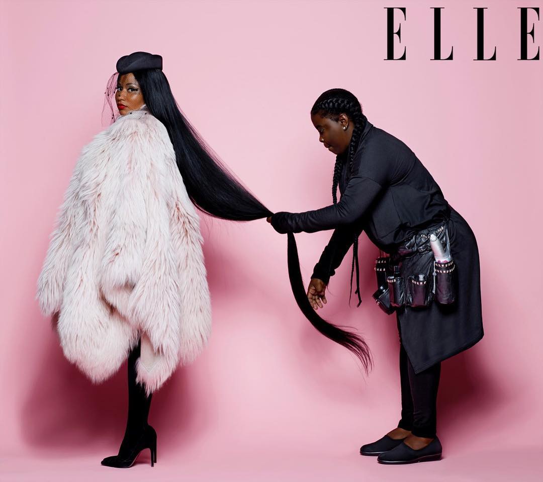 Nicki Minaj Covers Elle Magazine (3)