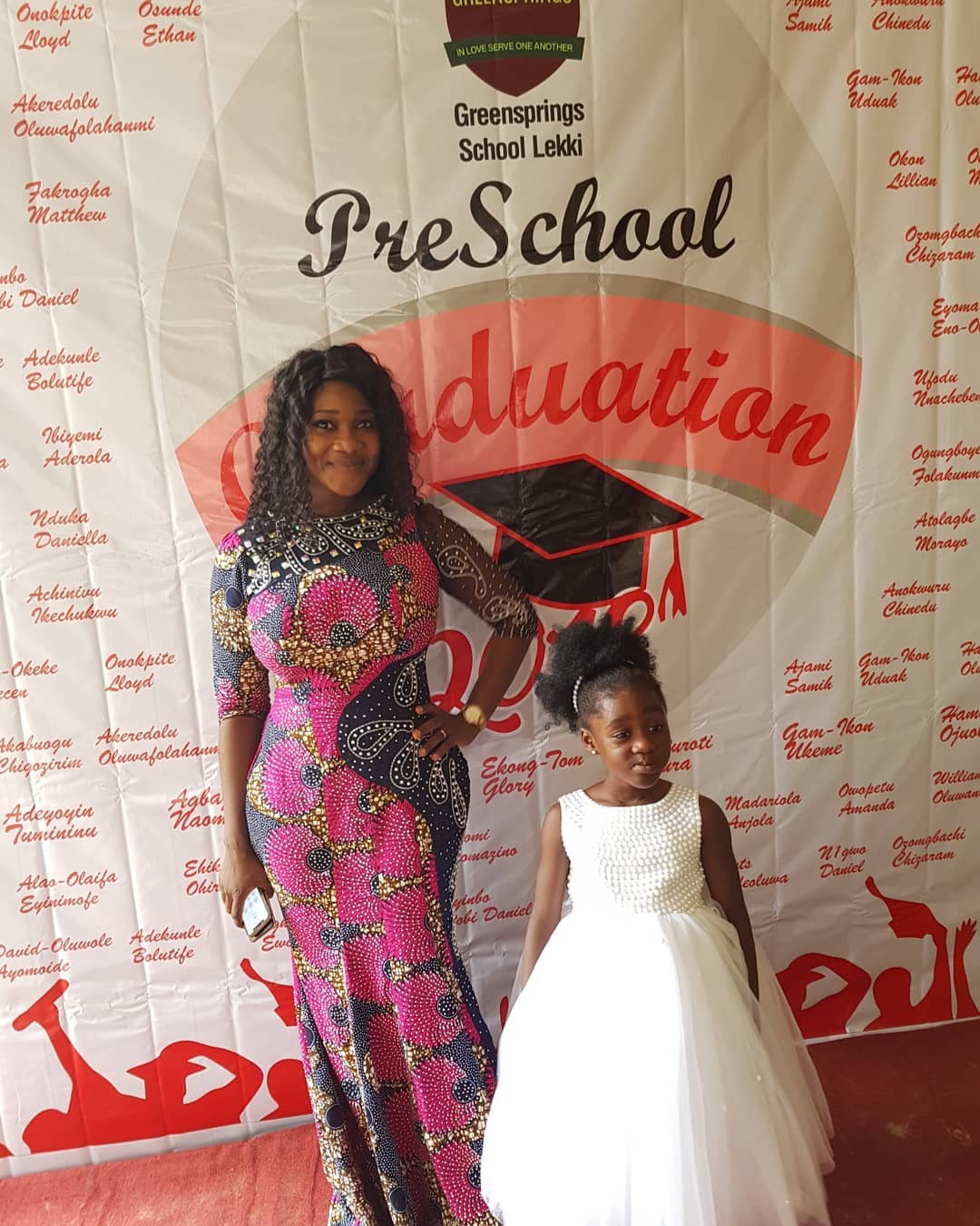 Mercy Johnson Celebrates As Daughter Purity Okojie Graduates