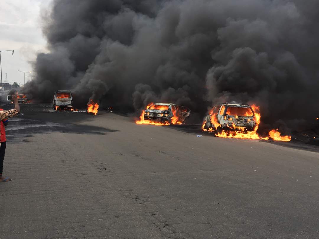 Lagos Otedola Bridge Fire (2)