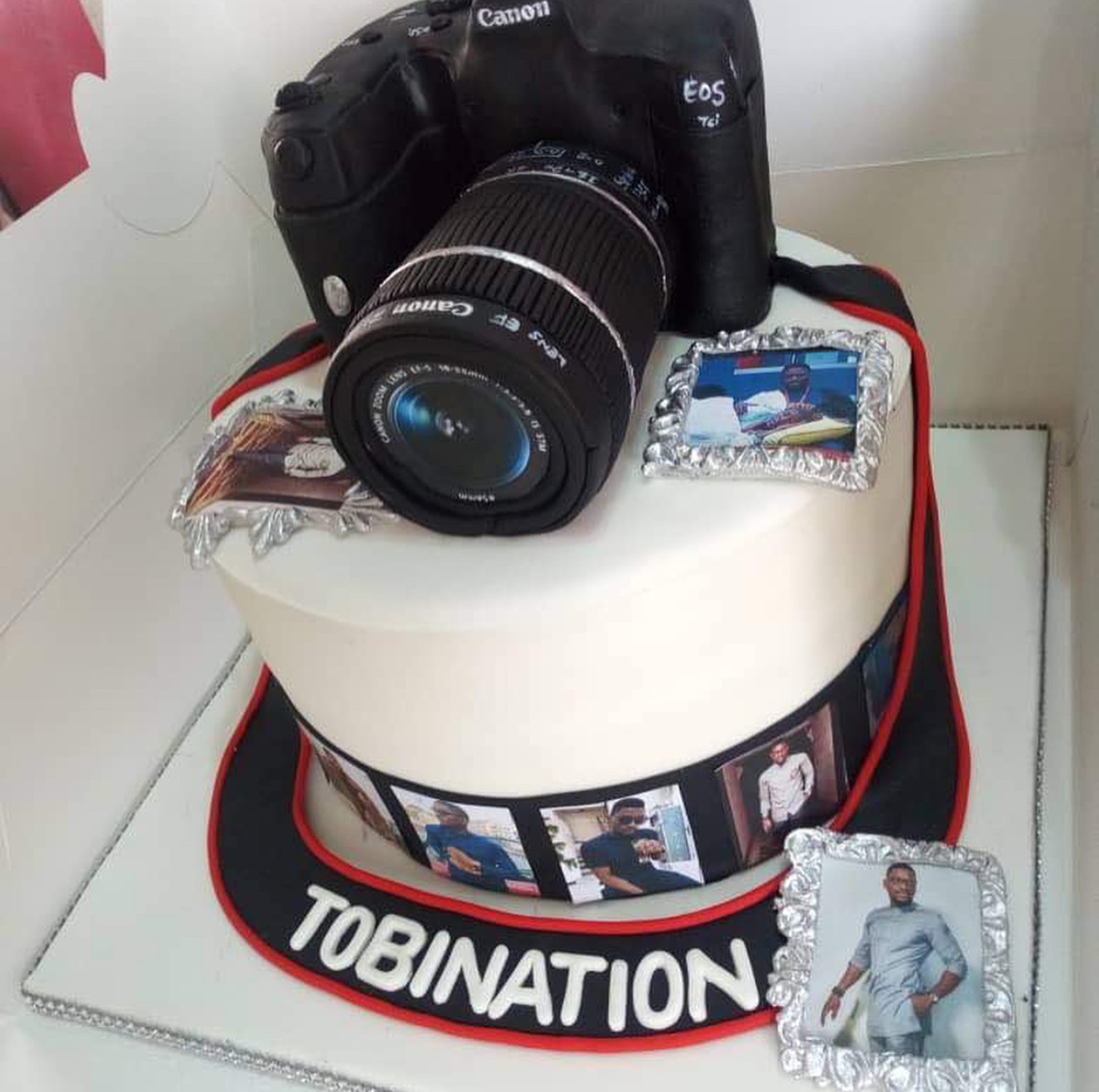 Tobi Bakre Camera Cake For Birthday (3)