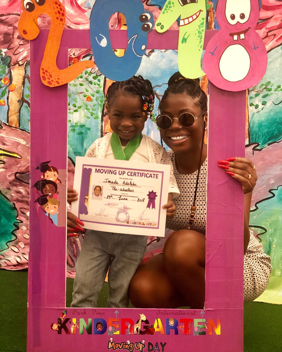 Sophia Momodu Celebrates As Daughter Graduates From Kindergarten