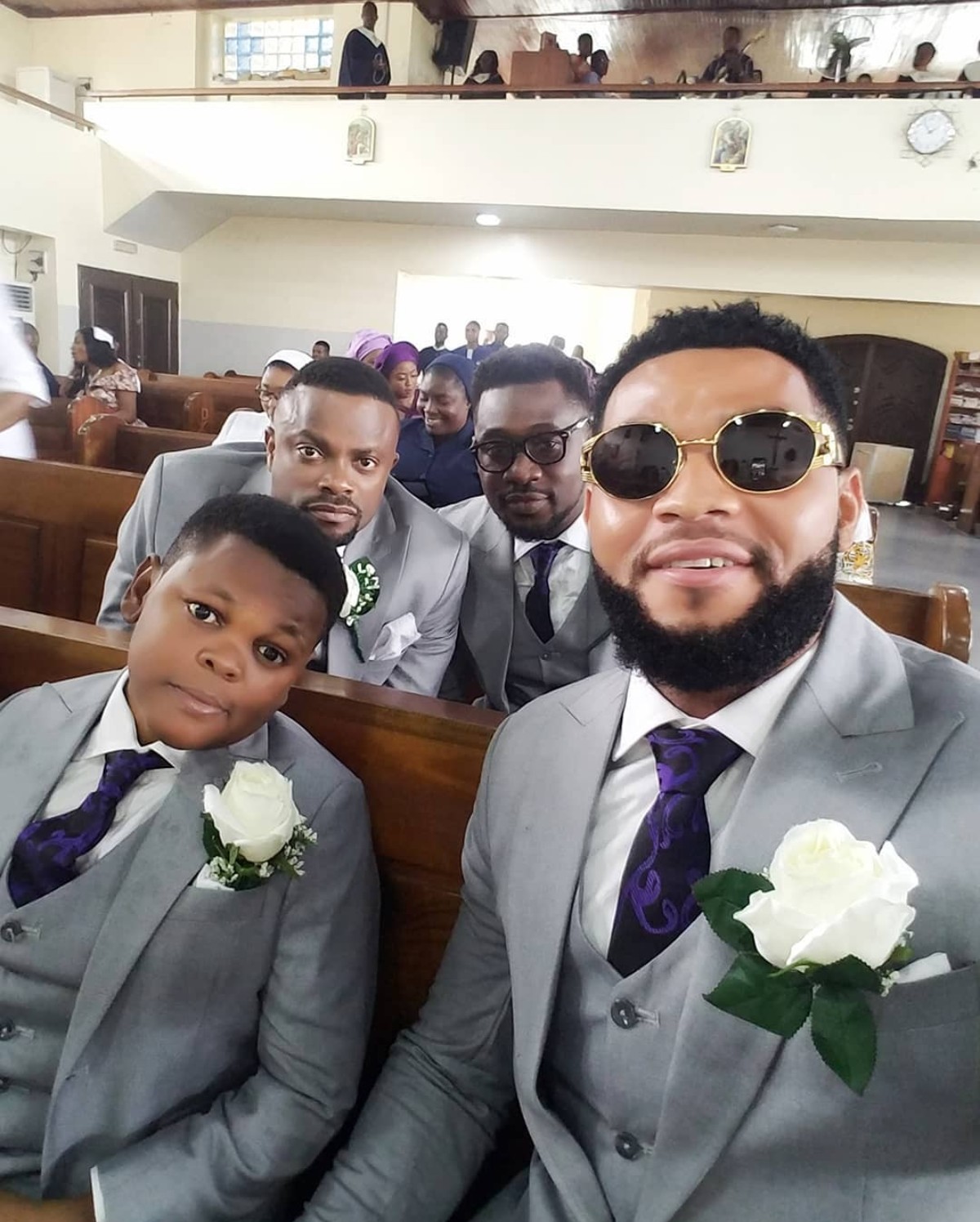 Tchidi Chikere And Nuella Njubigbo Wed In Church (10)