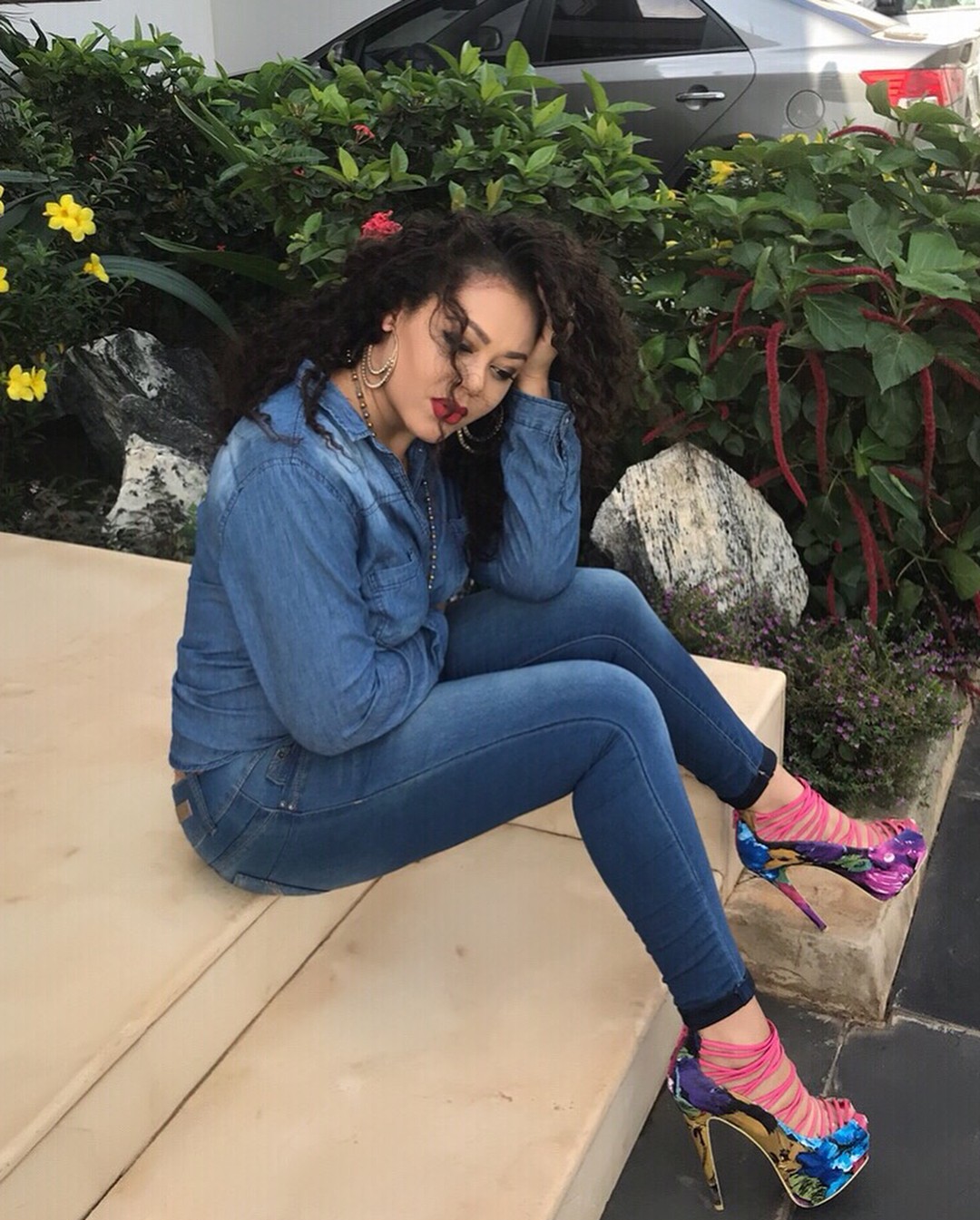 Nadia Buari Denim-on-Denim (2)