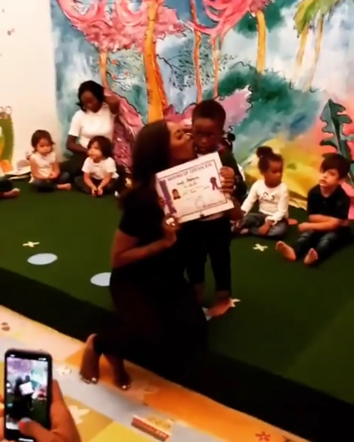 Tiwa Savage's Son Graduates From Kindergarten (6)