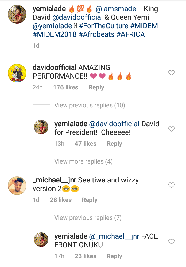 Yemi Alade Reacts After Man Saw Her Photo With Davido And Teased (2)