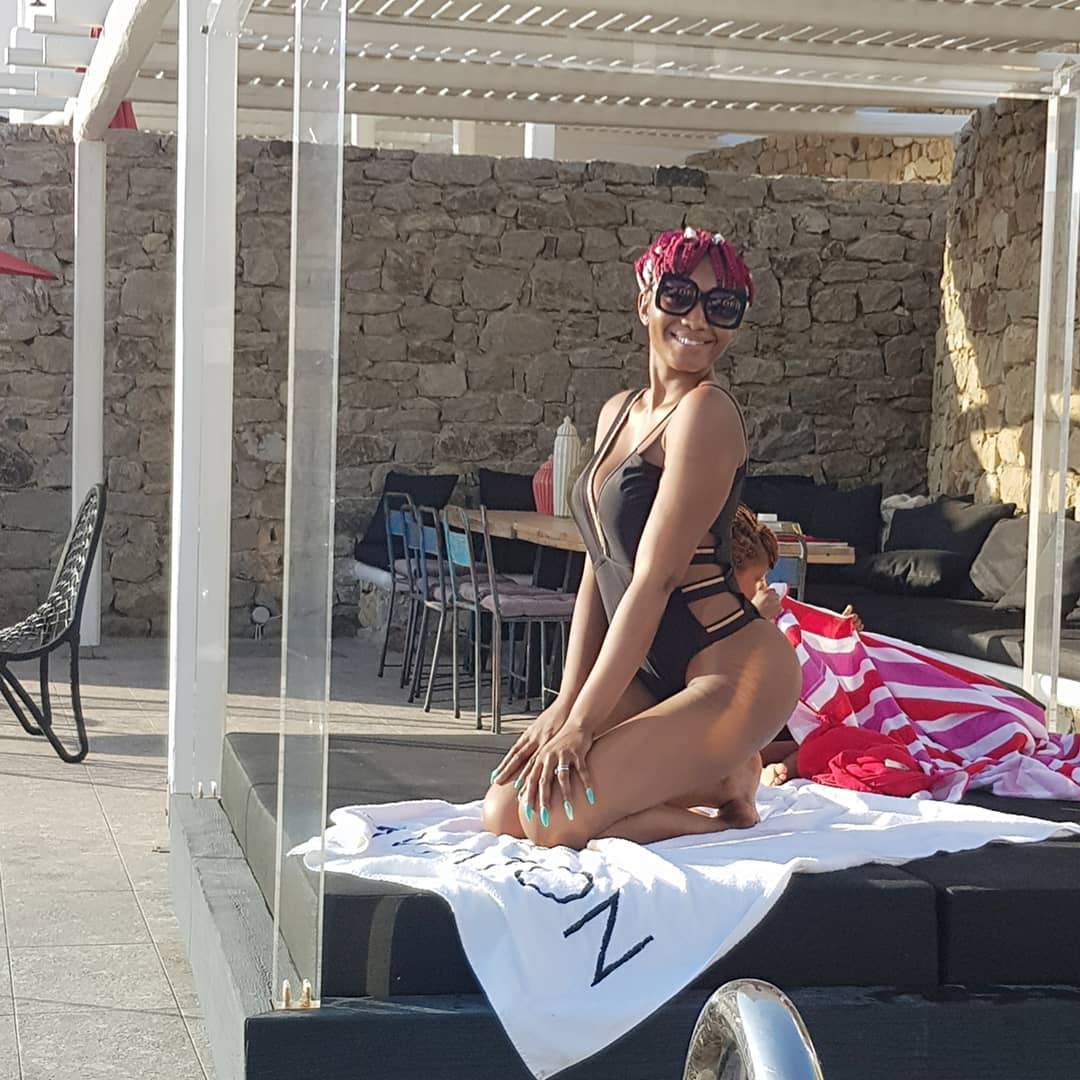 Sonia Adesua Ighalo Shows Off Her Body In Swimwear