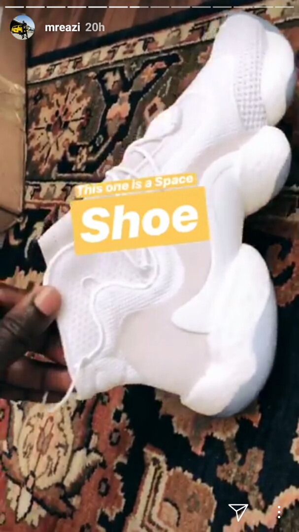 Mr Eazi Shows Off His New Shoe Collection (5)