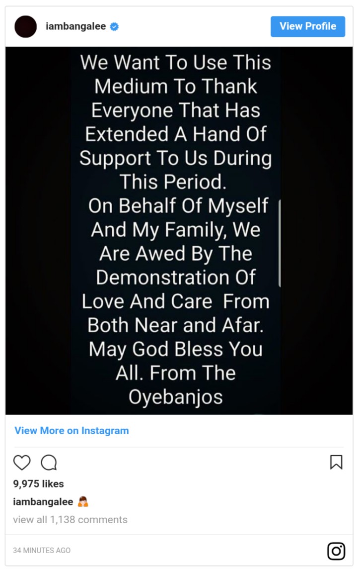 D'Banj Shows Gratitude For Support From Fans After Death Of His Son (2)