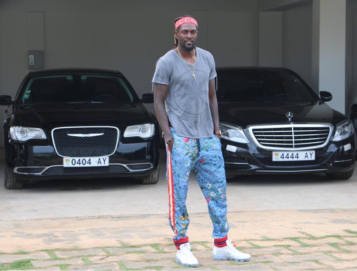 Emmanuel Adebayor Shows Off His Expensive New Cars (2)