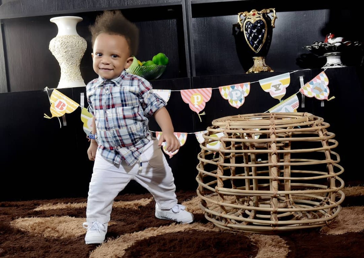 Yul Edochie Son Celebrates 1st Birthday (4)