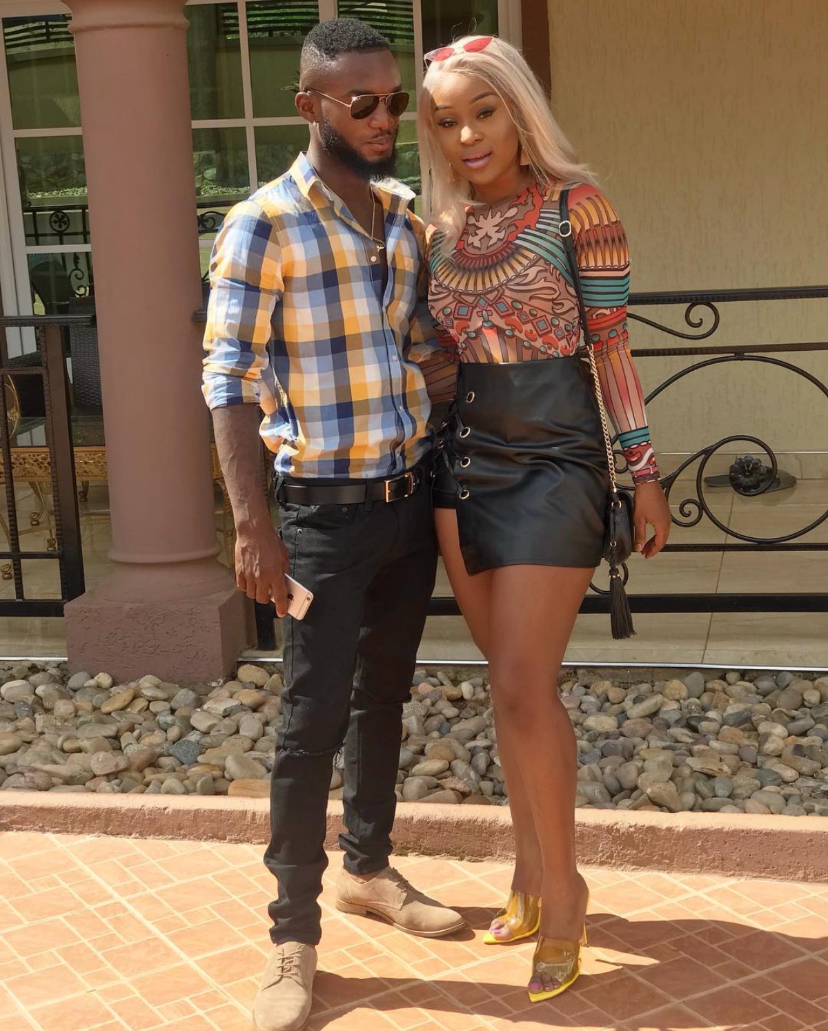 Efia Odo With Her Boyfriend Rev (2)