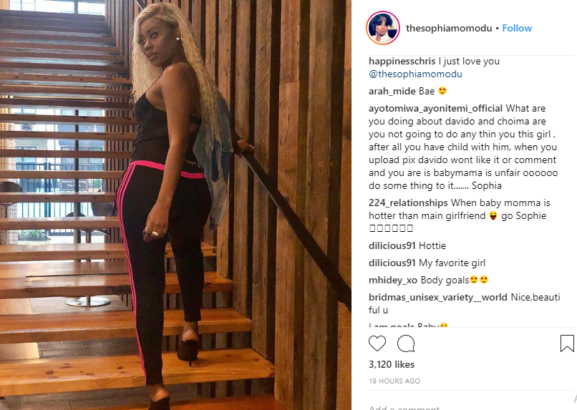 Sophia Momodu Replied Fan Who Asked Her To Do Something About Davido And Chioma (2)