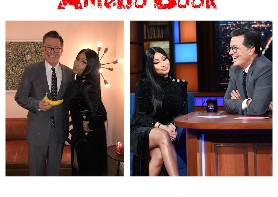 Nicki Minaj Gives Stephen Colbert His Very Own Barbie Dreams