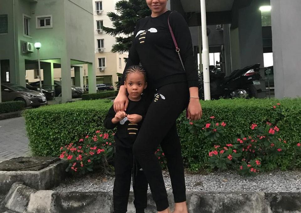 Anna Ebiere And Daughter Are Twinning
