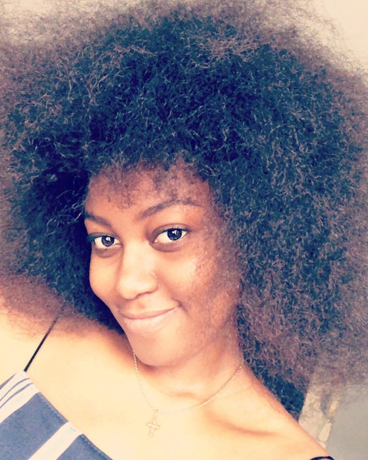 Yvonne Nelson Shows Off Full Natural Hair (2)