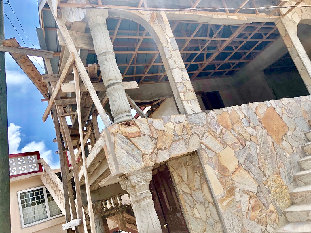 Birthday Girl Fella Makafui Shows Off House She's Building For Her Mother (2)