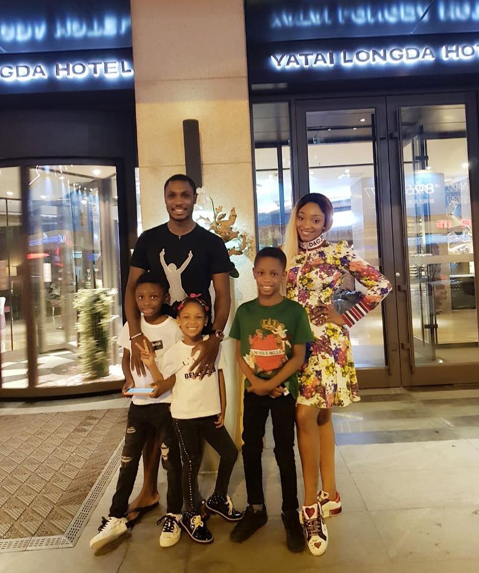 Jude Ighalo And Wife With Children