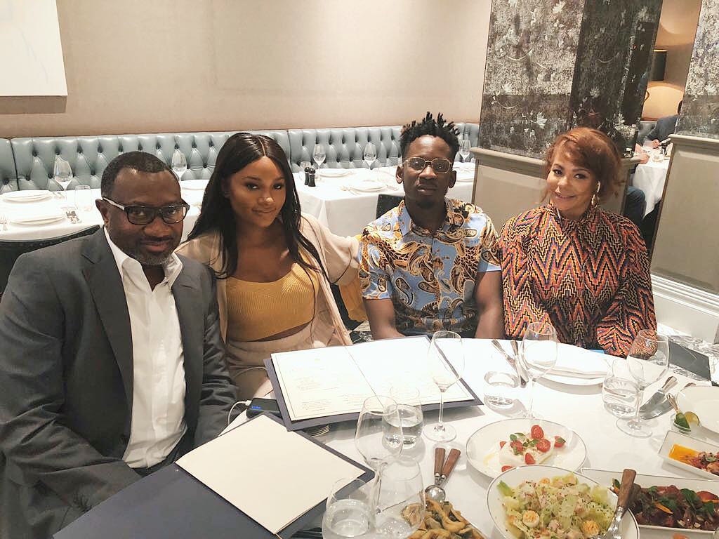 Temi Otedola Graduation Lunch