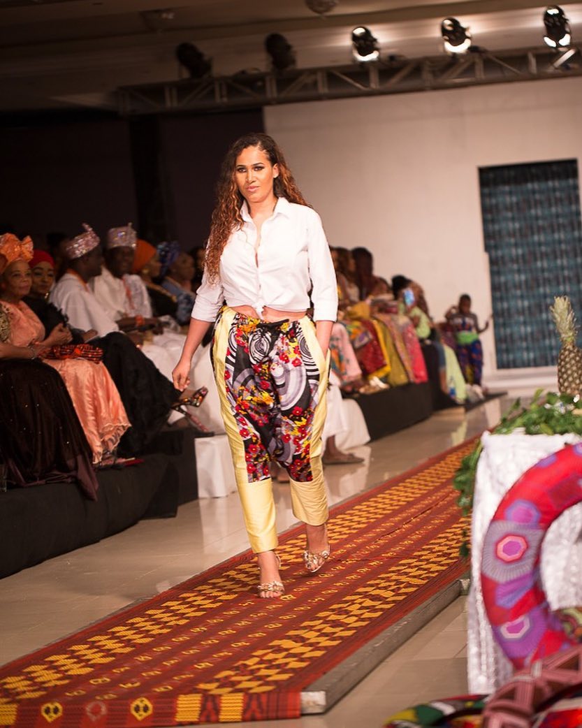 Caroline Danjuma Walks The Runway Ire Clothings